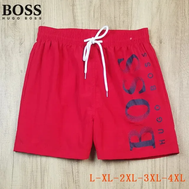 Hugo Boss Swim Shorts Logo Print
