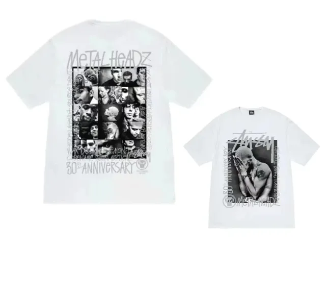 Stüssy Graphic T-Shirt Metalheadz 30th Anniversary