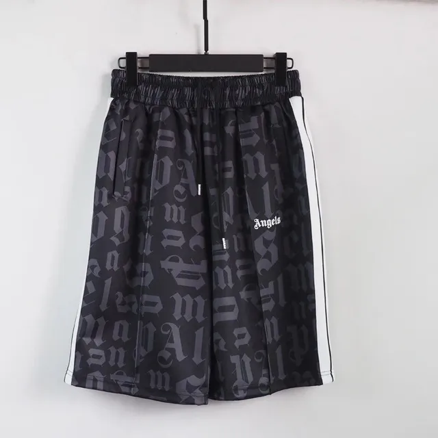 Palace Track Shorts Gothic Print