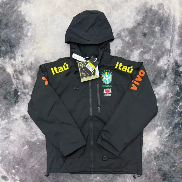 Nike Brazil National Team Jacket Itaú Vivo Sponsorship