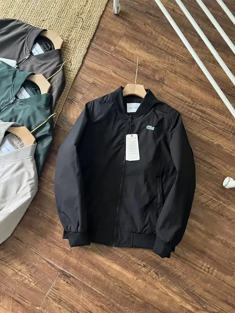 Lacoste Bomber Jacket Classic Croc Logo