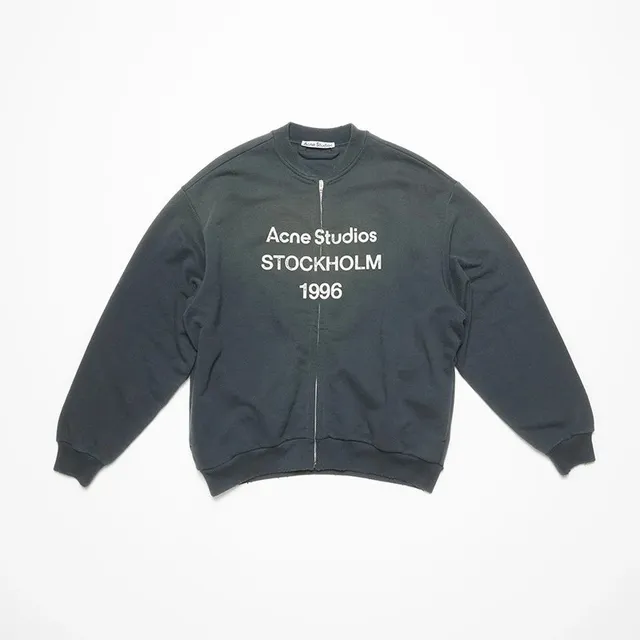 Acne Studios Zip-Up Sweatshirt Stockholm 1996