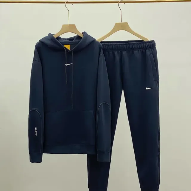 Nike Tech Fleece Hoodie and Joggers Nocta Navy