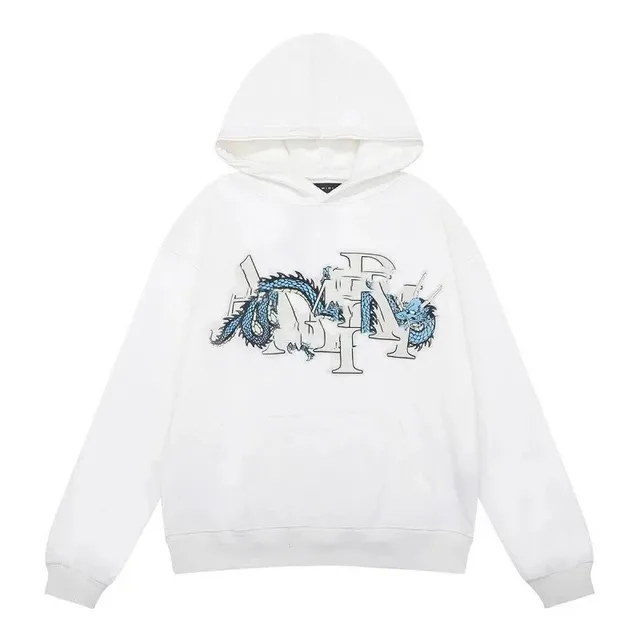 Amiri Hoodie Dragon Graphic
