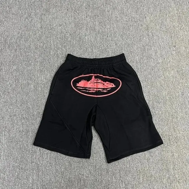 Broken Planet Graphic Shorts Pink Logo
