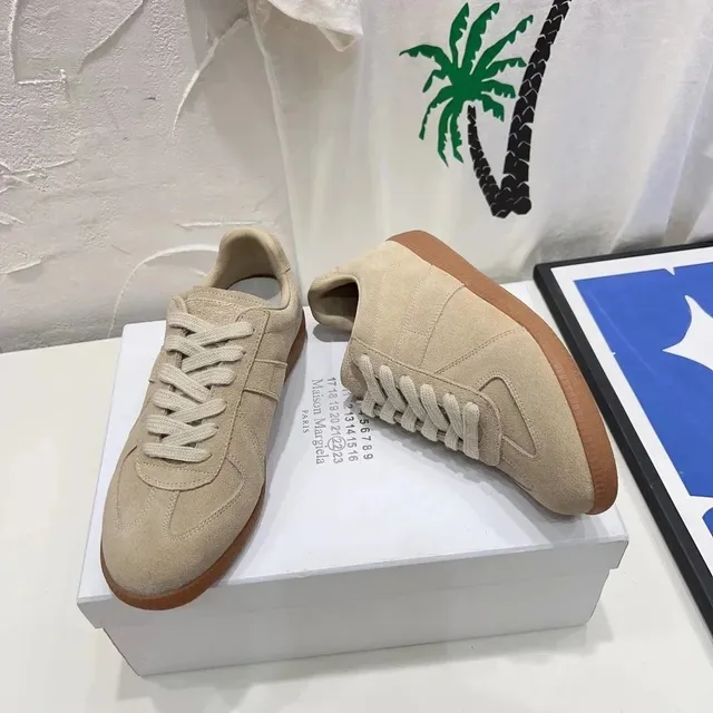 Maison Margiela Future Sneaker Beige Suede