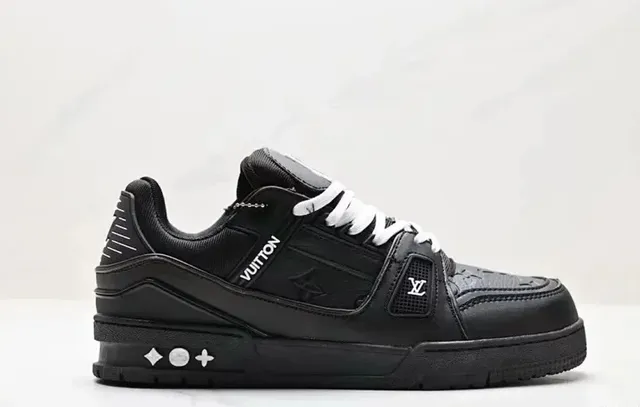 Louis Vuitton LV Trainer Monogram Black