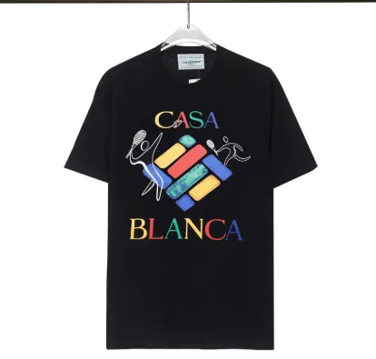 Casablanca Graphic Tee Casa Blanca Logo Print