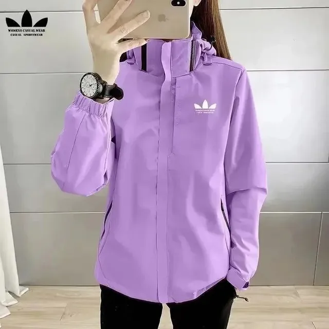 Adidas Windbreaker Jacket Lilac