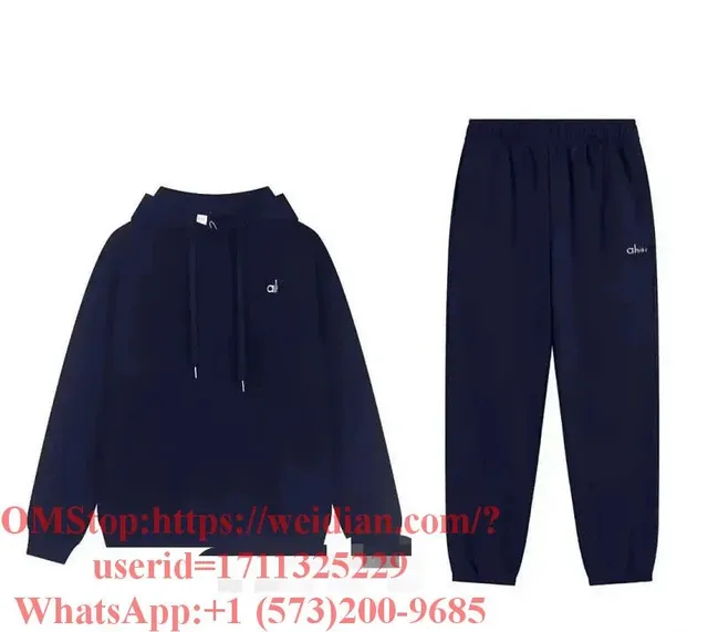 Hoodie and Joggers Set Navy