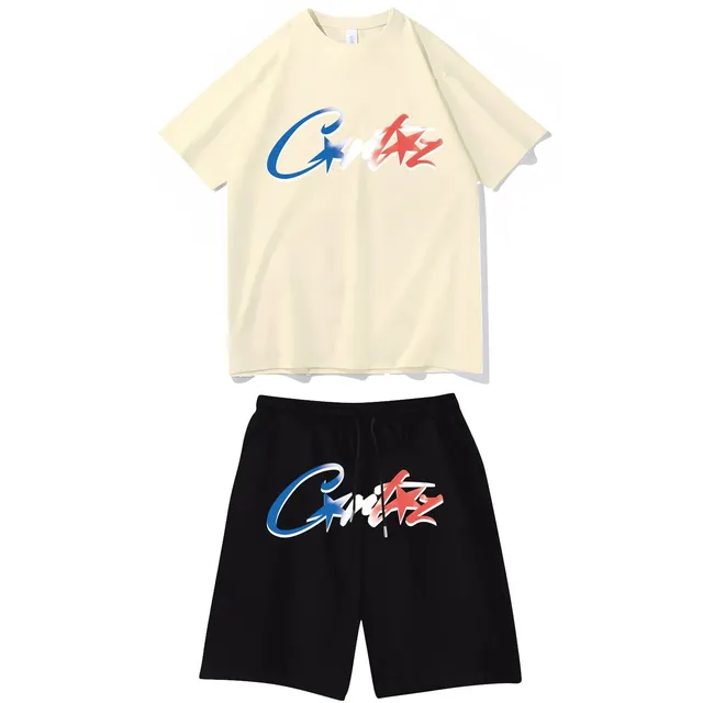 Corteiz CRTZ Logo Set Two-Piece Co-ord