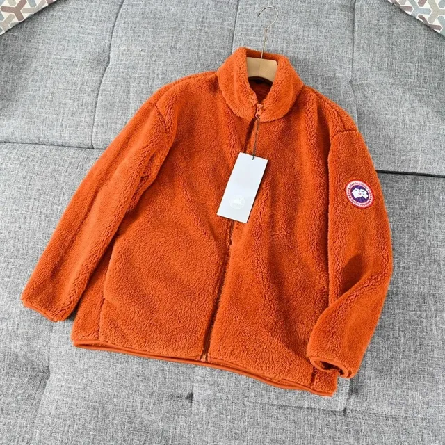 Canada Goose Fleece Jacket Orange