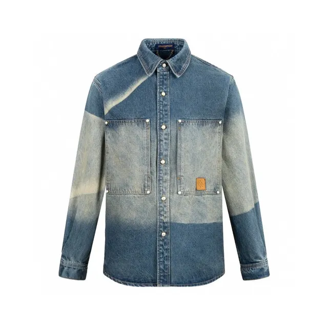 Louis Vuitton Denim Shirt Gradient Wash