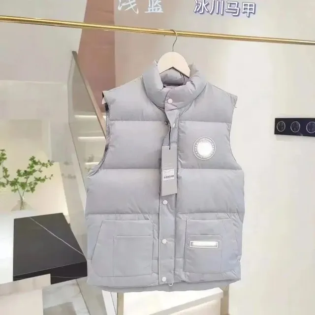 Canada Goose Puffer Vest Light Grey