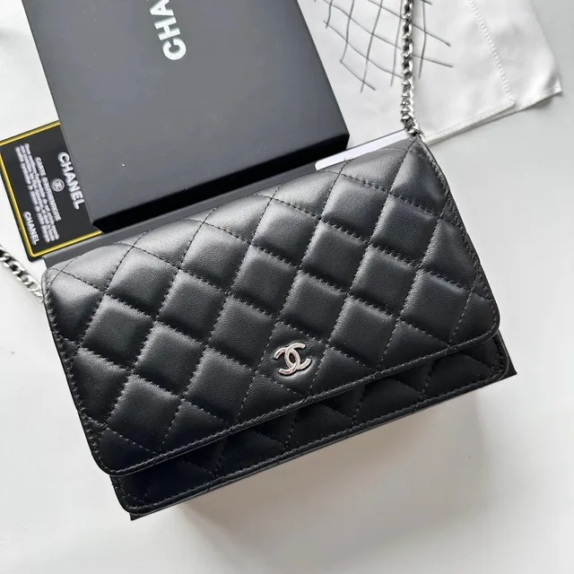 Chanel Classic Flap Wallet on Chain Quilted Lambskin