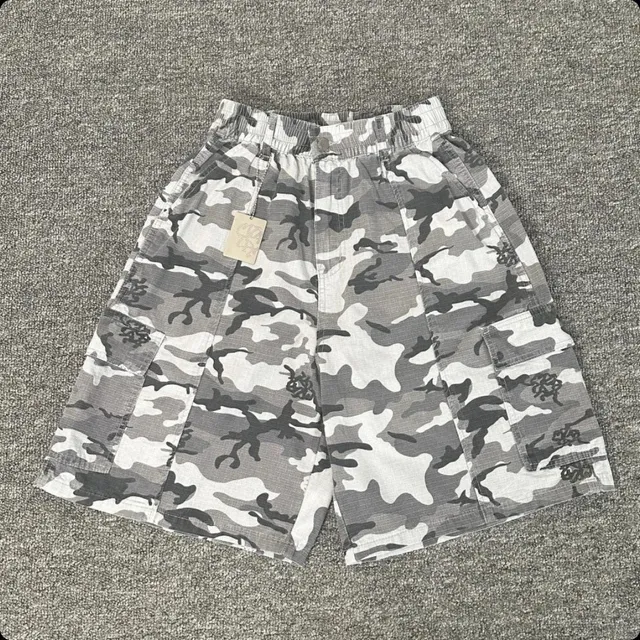 Cargo Shorts Camouflage Print