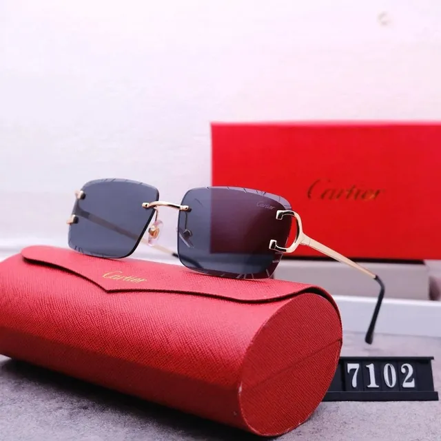 Cartier Sunglasses Rimless Square