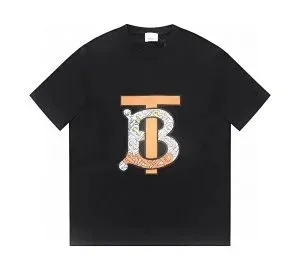 Burberry Logo T-Shirt Monogram TB Print
