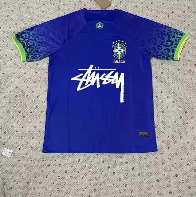 Stüssy Brazil National Team Jersey Stussy x CBF Collaboration