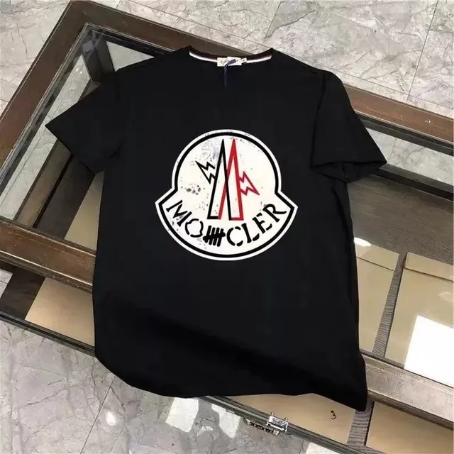 Moncler Logo T-Shirt Mountain Logo