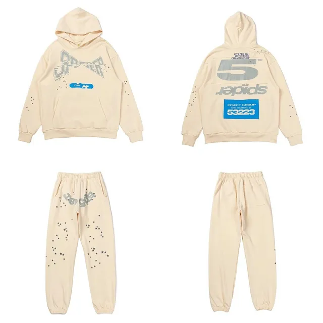 Sp5der Hoodie and Joggers Set Insect Group Motocross