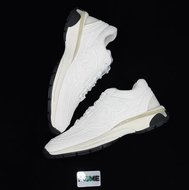 Chanel Runway Sneaker Triple White
