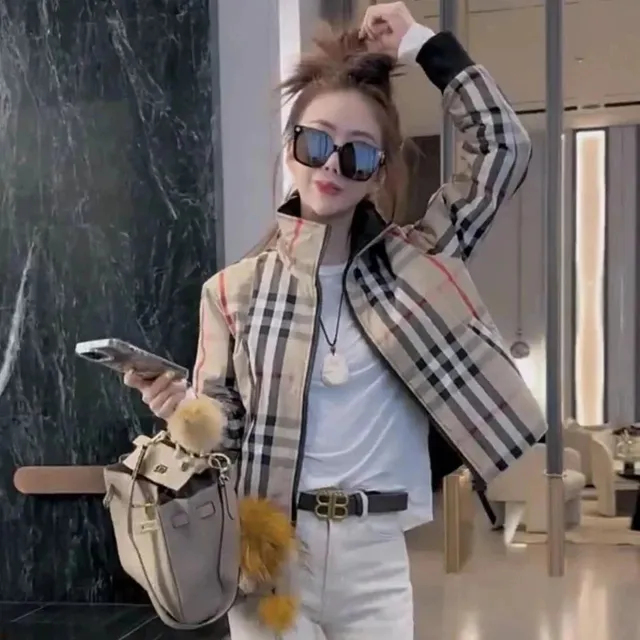 Burberry Check Print Jacket Classic Nova Check