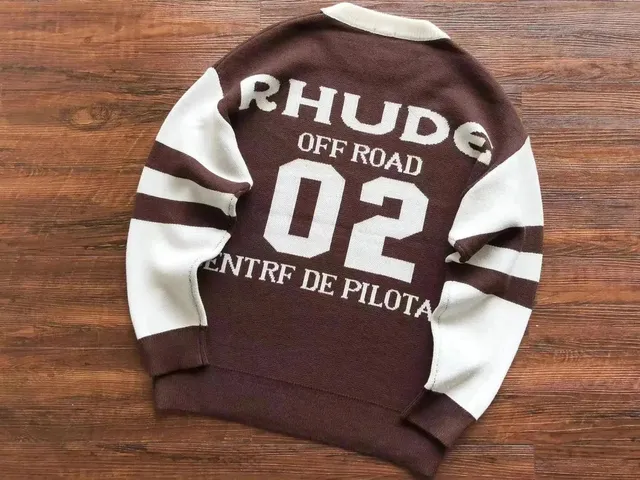 Rhude Knit Sweater Off Road 02