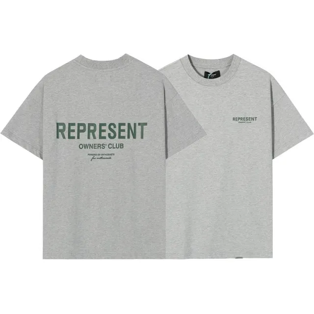 Represent Owners' Club Tee Heather Grey