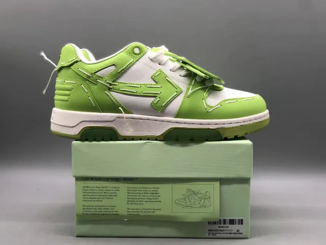 Off-White c/o Virgil Abloh Bright Green White