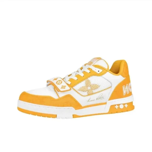 Louis Vuitton LV Trainer Monogram Yellow