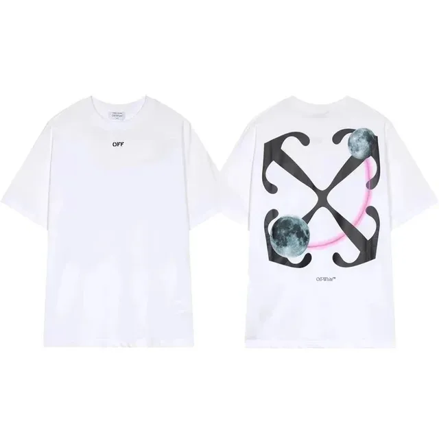Off-White Graphic Tee Moon Cross