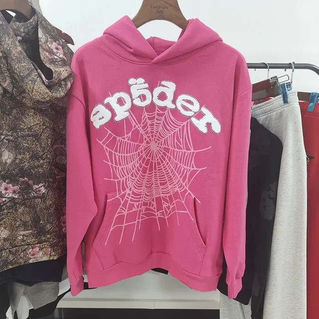 Sp5der Hoodie Spiderweb Logo