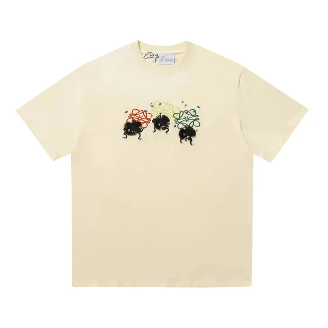 Loewe × Takashi Murakami T-Shirt Soot Sprite Embroidery