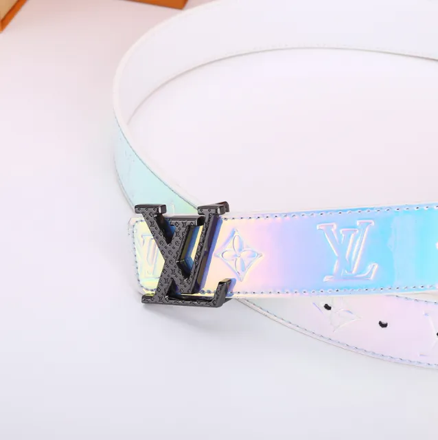 Louis Vuitton LV Belt Iridescent Monogram