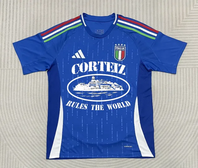 Adidas Italy National Team Jersey Corteiz Rules the World