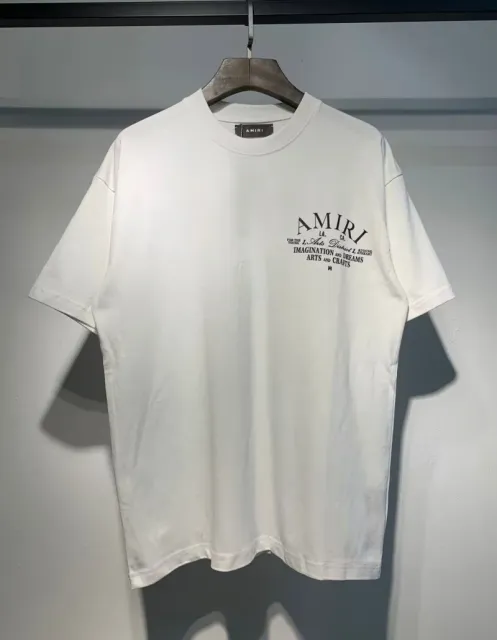 Amiri Graphic Tee Imagination and Dreams Print
