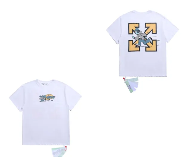 Off-White × Tom and Jerry t shirts