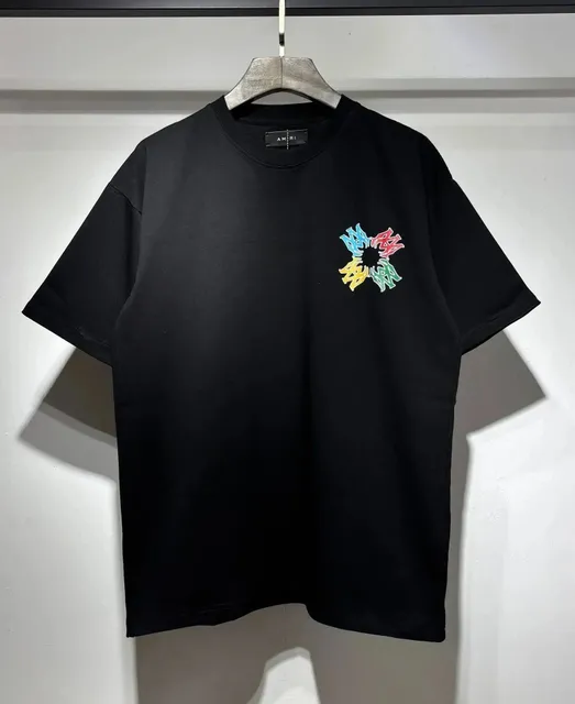Amiri Graphic Tee Multi-Color Logo