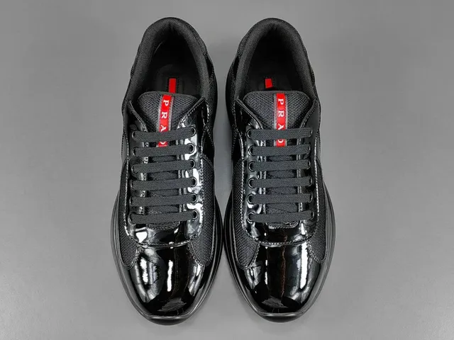 Prada Clever Sneaker Patent Leather
