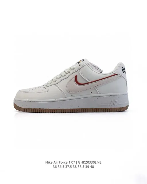 Nike Air Force 1 '07 Low White/Red Gum