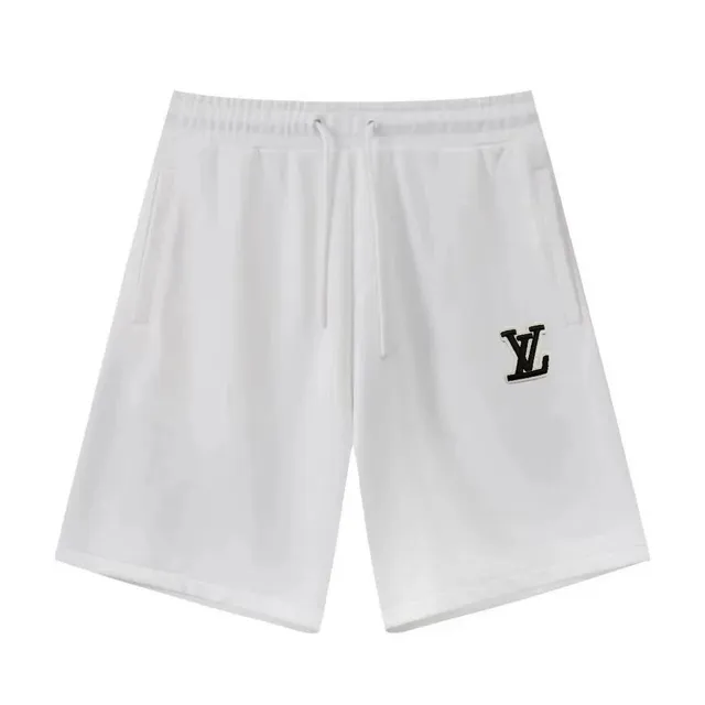 Louis Vuitton Logo-Embroidered Shorts