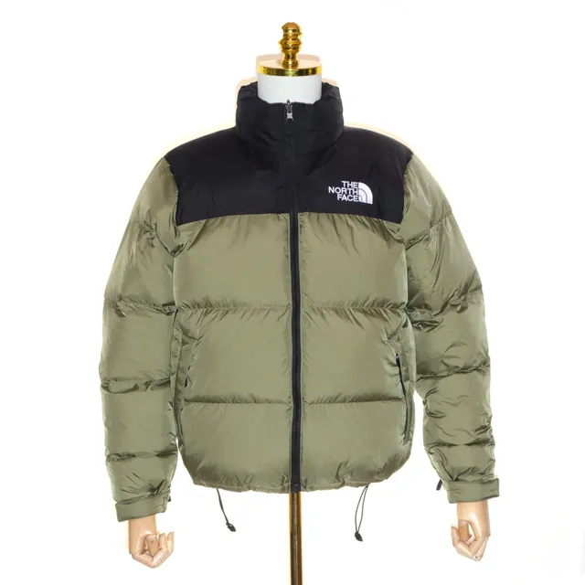 The North Face Nuptse Jacket Olive Green/Black