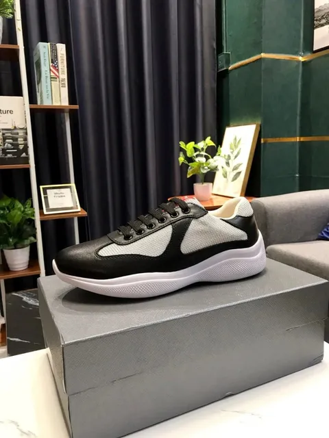 Prada Linea Rossa Trainer Black Grey White