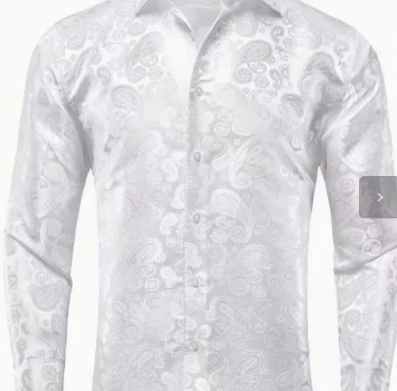 Polo Ralph Lauren Paisley Print Shirt White Paisley