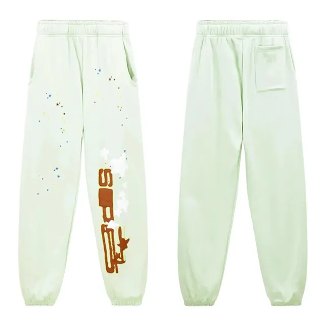 Sp5der trousers Star Print