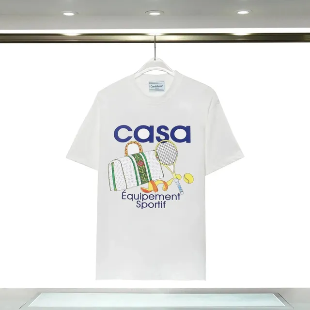 Casablanca T-Shirt Équipement Sportif Graphic