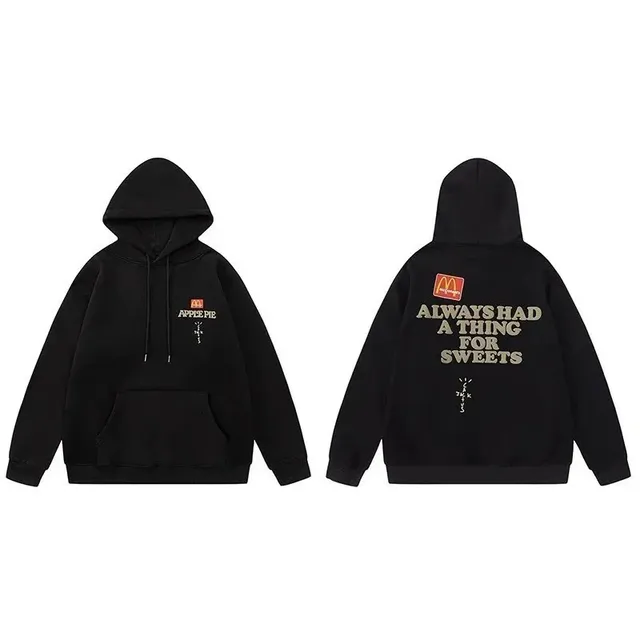 Travis Scott Hoodie McDonald's Apple Pie