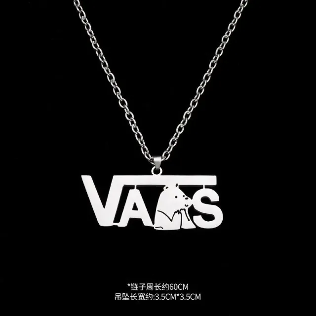 Vans小熊项链