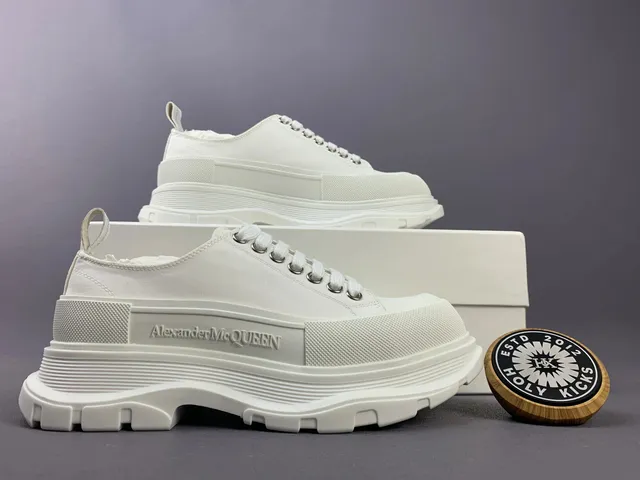 Alexander McQueen Oversized Sneaker Triple White